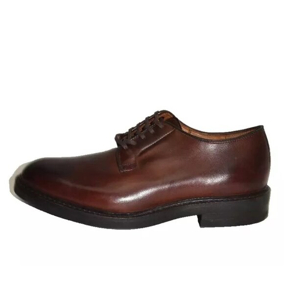 New! Allen Edmonds Drake Derby Dress Shoe Mahogany Brown 10.5 D 6562 DD297A main image 7